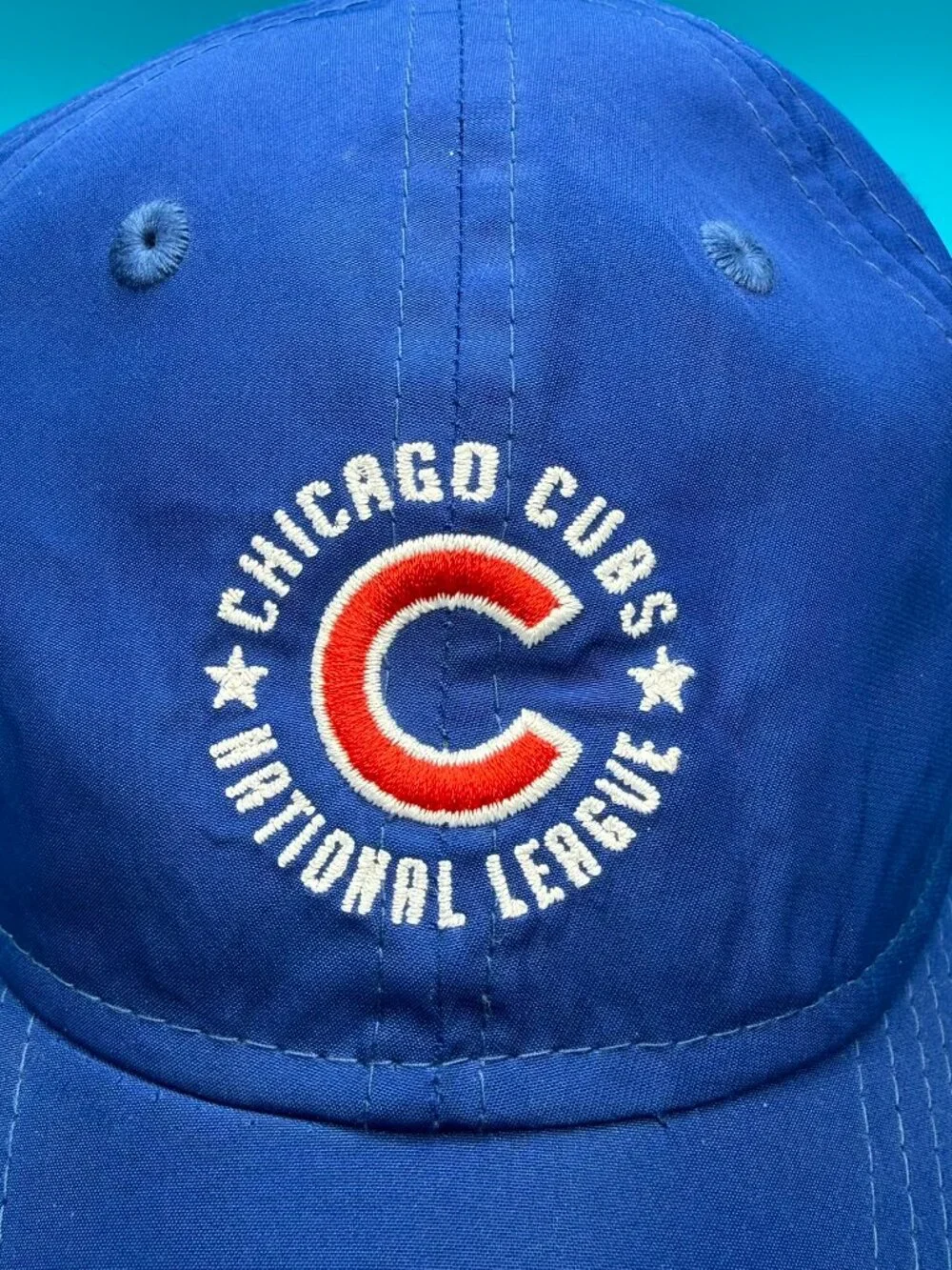 Chicago Cubs Women’s Blue Logo 9Twenty New Era Strapback Baseball Hat Cap MLB